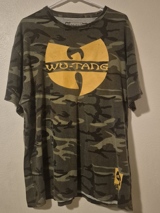 Mitchell & Ness Other - Rare Wu-Tang Mitchell & Ness Camo Graphic T-Shirt Men's Sz XL